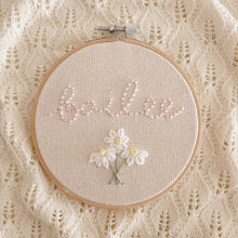 Load image into Gallery viewer, EMBROIDERED HOOP - DAISY BUNCH
