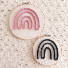 Load image into Gallery viewer, KNITTED HOOPS - SET OF 2 (20cm &amp; 15cm)
