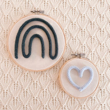 Load image into Gallery viewer, KNITTED HOOPS - SET OF 2 (15cm &amp; 10cm)
